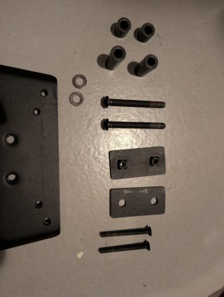 Anclaje SHAD S0VS14ST para baúl moto