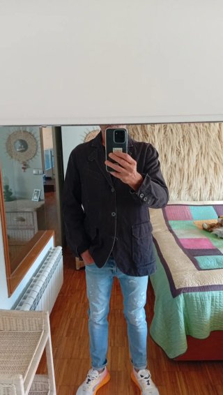 Americana ENERGIE Hombre Talla XL Marrón