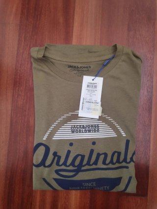 Camiseta Jack&Jones Originals Verde Talla L