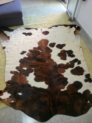 Alfombra Piel Vaca Natural XL 3.89m2