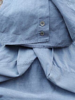 Camicia Gucci uomo gemelli grigia