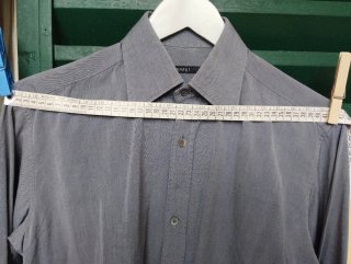 Camicia Gucci uomo gemelli grigia