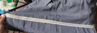 Camicia Gucci uomo gemelli grigia
