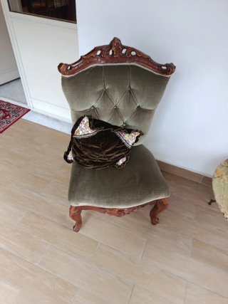 2 pezzi Poltrona vintage floreale