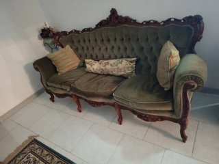 2 pezzi Poltrona vintage floreale