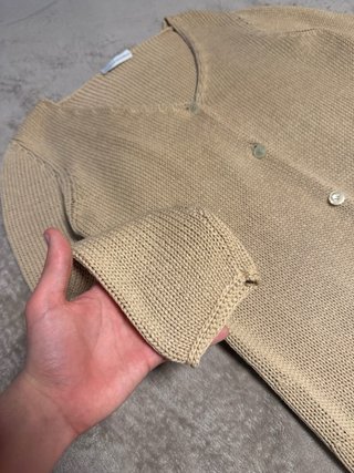 Brunello Cucinelli cardigan in maglia beige