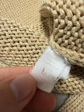 Brunello Cucinelli cardigan in maglia beige