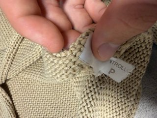 Brunello Cucinelli cardigan in maglia beige