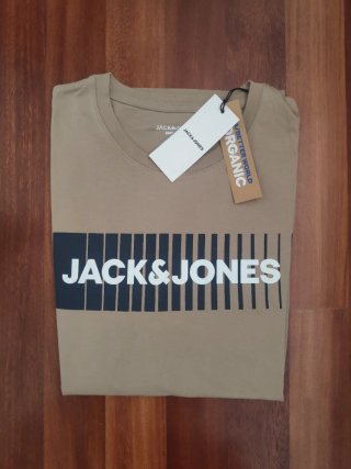 Camiseta Jack&Jones Beige Talla L