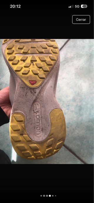 Salomon Zapatillas Trail Running Gris/Amarillo