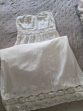 Vestido largo blanco