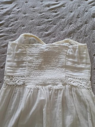 Vestido largo blanco