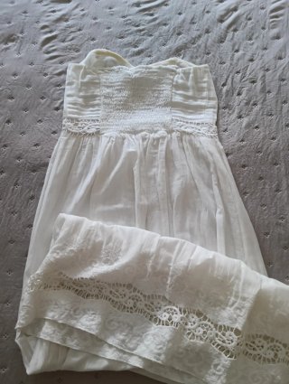 Vestido largo blanco