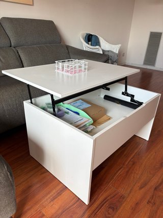 Mesa de centro blanca Ikea
