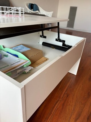 Mesa de centro blanca Ikea
