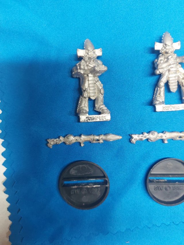 3 Segadores Siniestros Eldar Warhammer 40k años 90