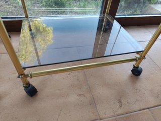 Camarera Mueble Decoración Cristal Metal