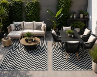 2 Alfombras Exterior Nuevas 120x180