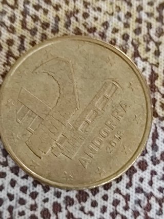 Moneda 0.50 cts Andorra 2018