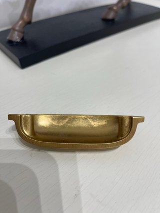Tirador mueble dorado Ikea