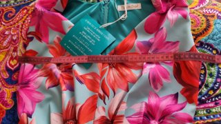 Vestido largo estampado nuevo floral ceremonia Tal