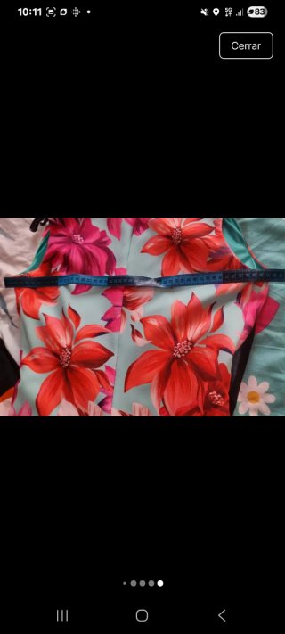 Vestido largo estampado nuevo floral ceremonia Tal