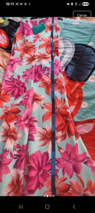 Vestido largo estampado nuevo floral ceremonia Tal