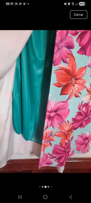 Vestido largo estampado nuevo floral ceremonia Tal