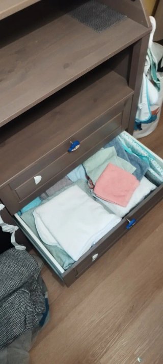 Cómoda cambiador infantil