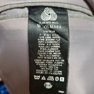 Americana H&M Gris Perla Clásica