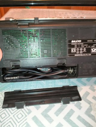 Radio Cassette Sanyo 1740 F AM/FM
