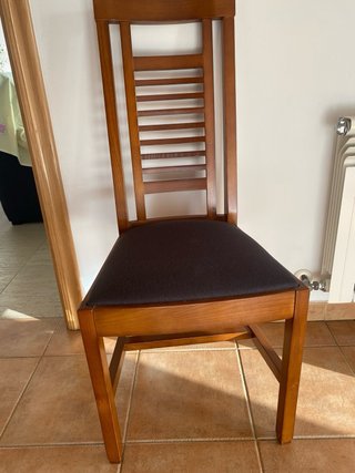 6 Sillas de Comedor Madera