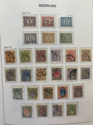 Álbum Sellos Países Bajos 1852-1969