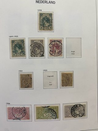 Álbum Sellos Países Bajos 1852-1969