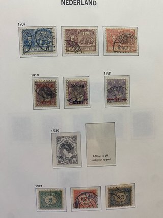 Álbum Sellos Países Bajos 1852-1969