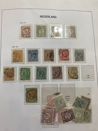 Álbum Sellos Países Bajos 1852-1969