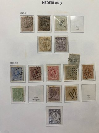 Álbum Sellos Países Bajos 1852-1969