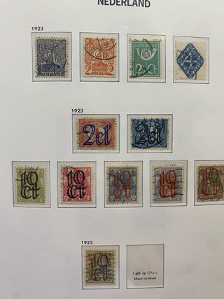 Álbum Sellos Países Bajos 1852-1969