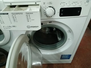 Lavadora Indesit A++ 8kg déjame msg What. 63445055