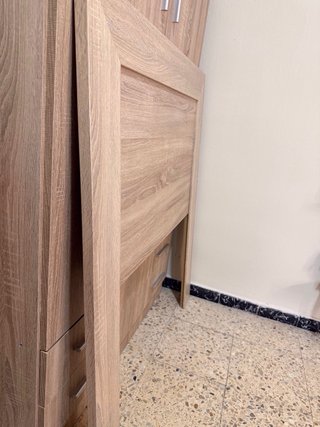 2 Cabeceros de Cama 90cm Madera