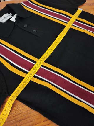 Madcap England Polo Maglia Bowling M Nero Multicol