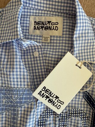 Camisa BENITO ANTONIO cuadros azul