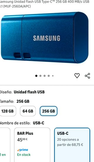 Samsung USB-C 256GB Flash Drive