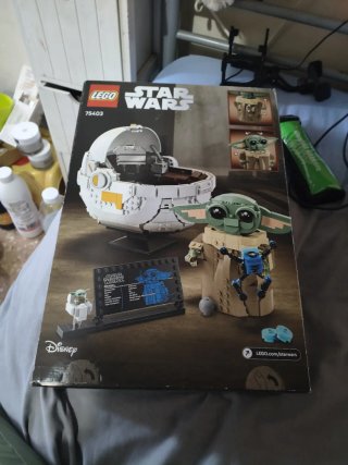 LEGO Star Wars 75403 Grogu con Hover Pram