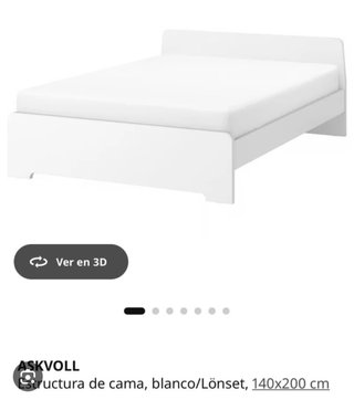 Estructura Cama 140x200