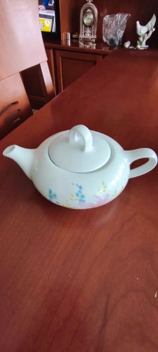 Juego de té porcelana flores