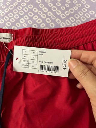 Costume boxer Coast & Coast rosso