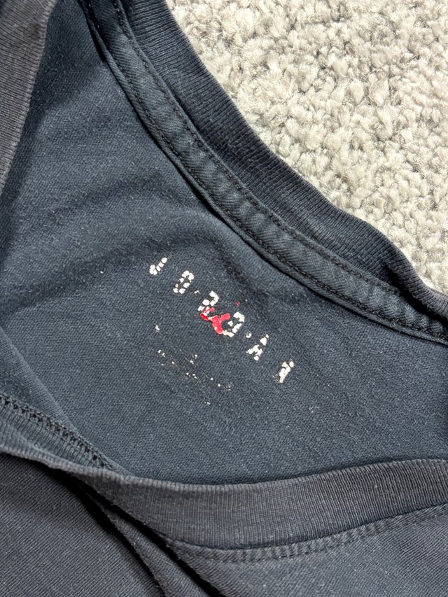 Jordan Nike Jumpman graphic negra L