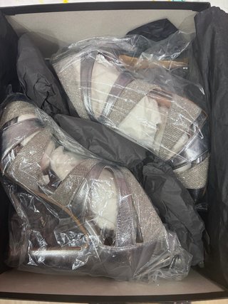Sandalias Lodi Fiesta Plata