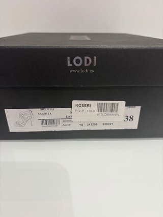 Sandalias Lodi Fiesta Plata